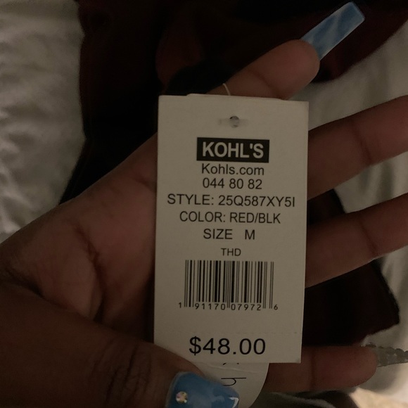 burgundy dress - Picture 3 of 3